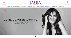 Desktop Screenshot of jafra.com.mx